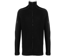 Pullover mit Kontrastnähten