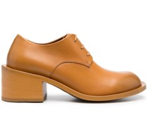 Oxford-Schuhe mit Blockabsatz