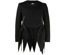 Asymmetrisches Sakko mit Cut-Out