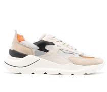 D.A.T.E. Sneakers mit Kontrasteinsätzen