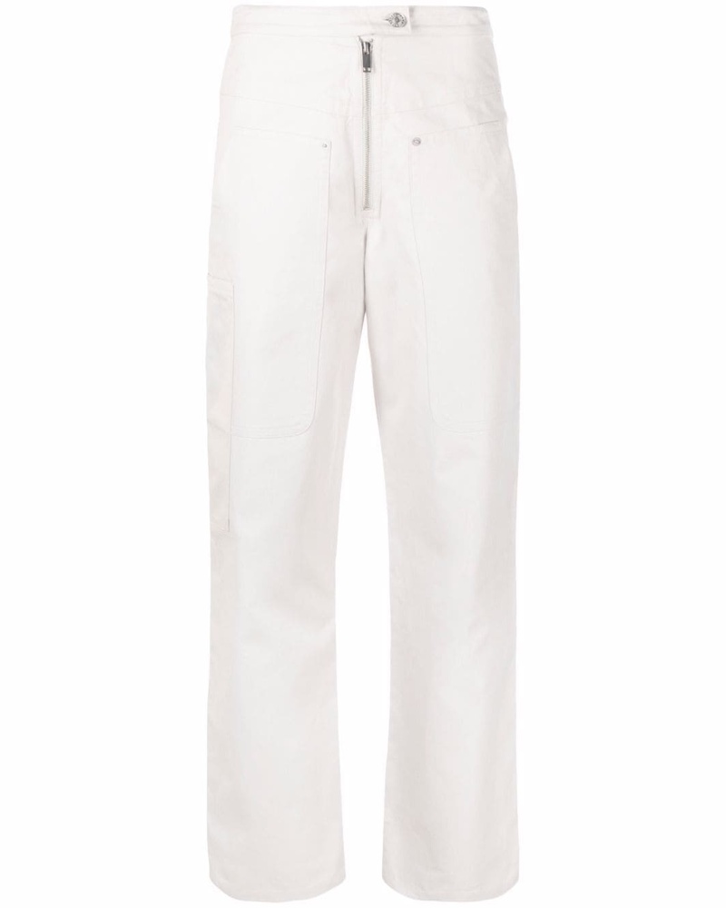 Étoile Isabel Marant Damen Belden Cropped-Jeans