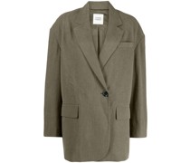 Einreihiger Oversized-Blazer