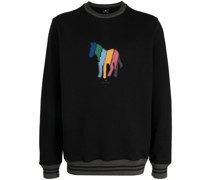 Sweatshirt mit Zebra-Print