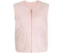 Shearling-Weste