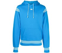 Hoodie mit Logo-Stickerei
