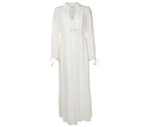 Kleid mit Lochstickerei