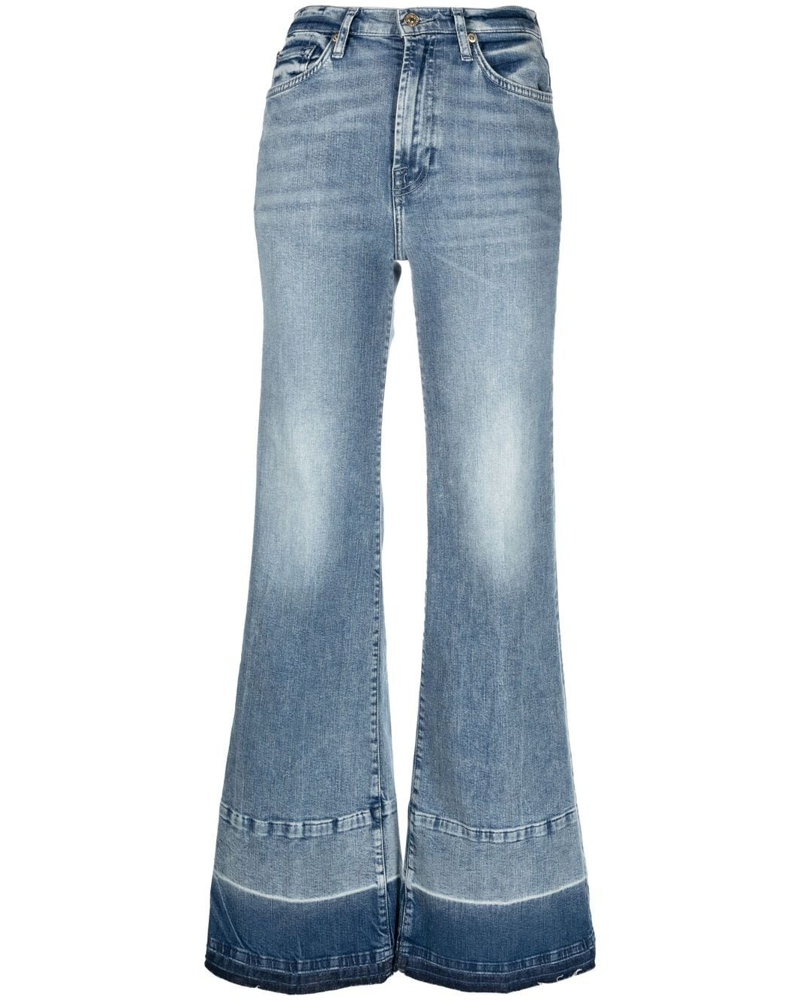 7 for all mankind Damen Ausgestellte Jeans