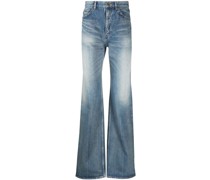 Jeans mit weitem Bootcut-Schnitt