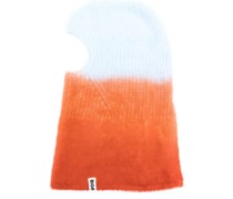 gradient-effect knitted balaclava