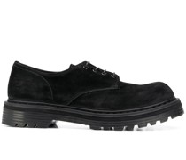 Derby-Schuhe aus Wildleder