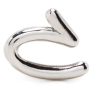 18kt Love Letter Weißgoldohrstecker
