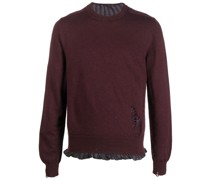 Pullover mit Distressed-Detail