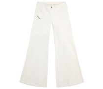 D-Akii mid-rise flared jeans