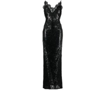 Maxikleid mit Pailletten