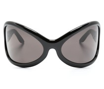 Runde Sonnenbrille im Oversized-Look