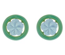 Ohrstecker mit Blumenanhänger
