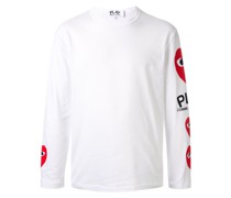 Langarmshirt mit Herz-Print