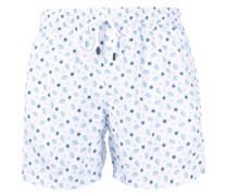 Badehose mit Seestern-Print