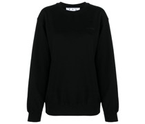 Sweatshirt mit Diag-Print