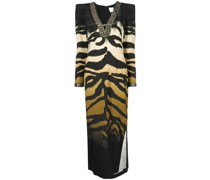 Kleid mit Tiger-Print