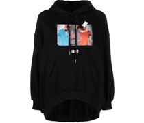 Throwback. Hoodie mit grafischem Print