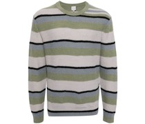 striped wool Pullover