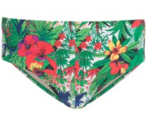 Badehose mit Blumen-Print