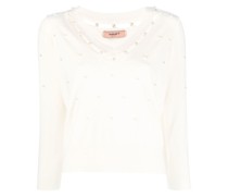 Pullover mit V-Ausschnitt