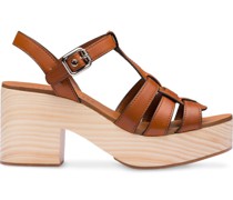 Plateau-Sandalen, 80mm