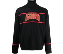 Gestrickter Pullover mit Logo