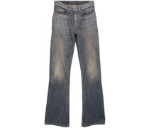 Halbhohe Bootcut-Jeans
