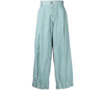 Baggy-Hose mit Hakenverschluss