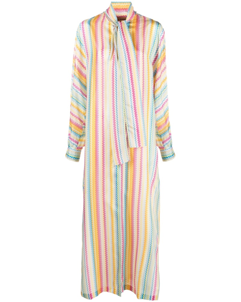 Missoni Damen Kleid mit Chevron-Print Missoni Damen Kleid mit Chevron-Print