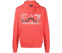 Hoodie mit Logo-Print