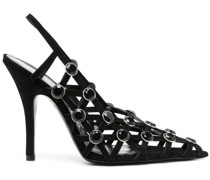 Sandalen mit Kristallen