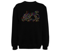 Distorted Dragon Sweatshirt aus Bio-Baumwolle