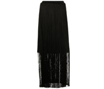 Maxikleid mit hohem Bund