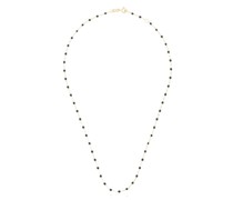 18kt Gelbgoldhalskette mit Perlen