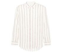Quinsy 5244 striped linen shirt