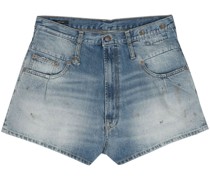 Jeans-Shorts mit Flecken