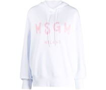 Hoodie mit Logo-Print