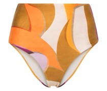 x Lenny Niemeyer abstract-print bikini bottom