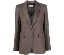 Blazer mit steigendem Revers