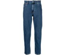 Cropped-Jeans mit Tapered-Bein