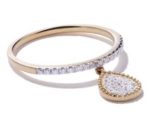 18kt 'Mye' Gelbgoldring mit Diamanten