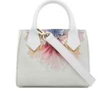 Shopper mit Blumen-Print