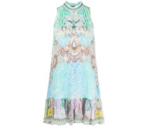 Kleid mit grafischem Print