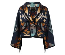 Jacke mit grafischem Muster
