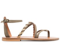 Flache Sandalen