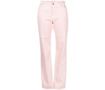 Jeans mit ausgefranstem Bund